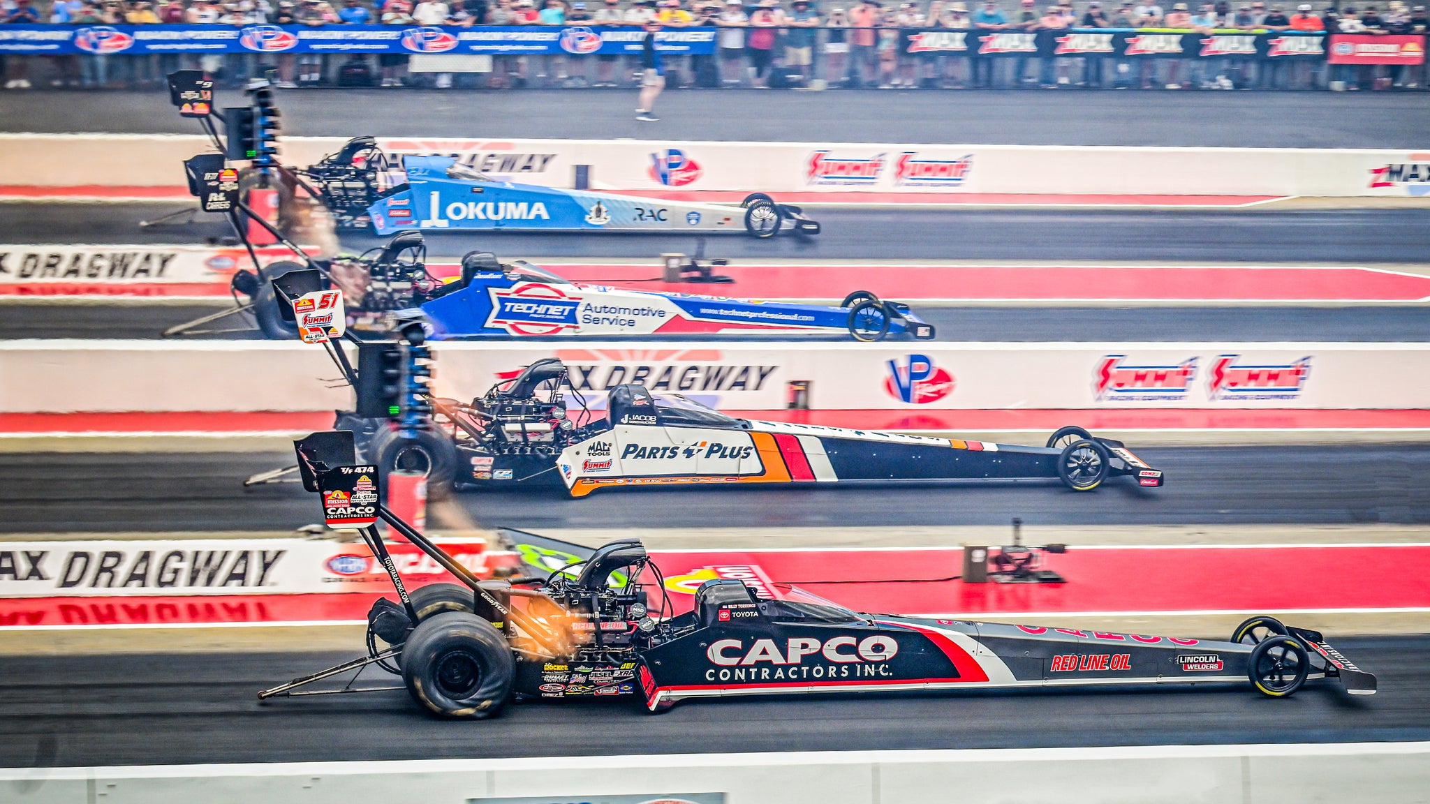 NHRA 4-Wide Carolina Nationals - Sunday