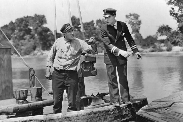 Indpls Chamber Orchestra Steamboat Bill, Jr.(1928) Film W Live Score in Indianapolis promotional photo for 15% off sale presale tickets offer