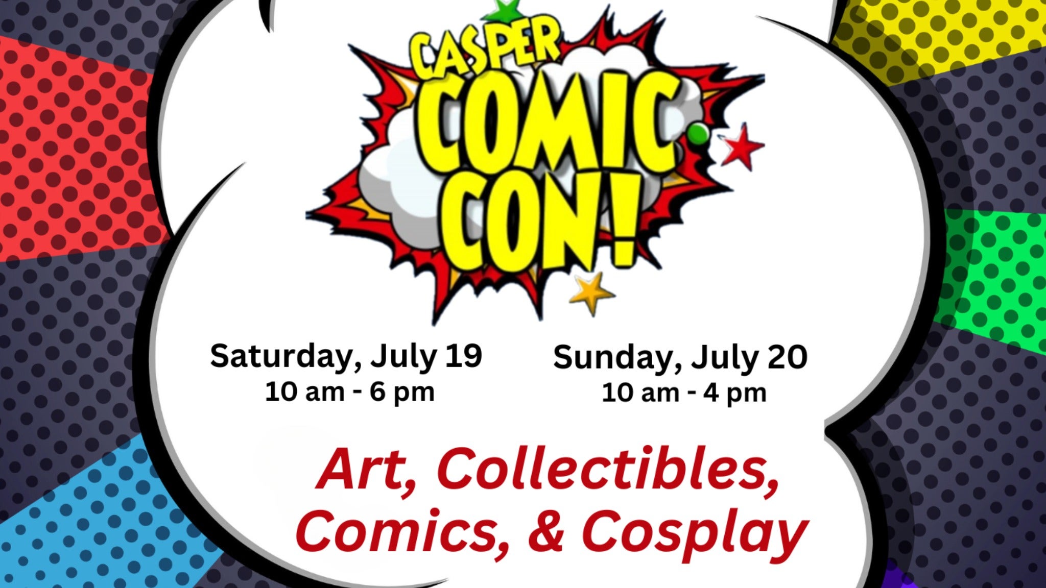 Casper Comic Con Sunday Pass