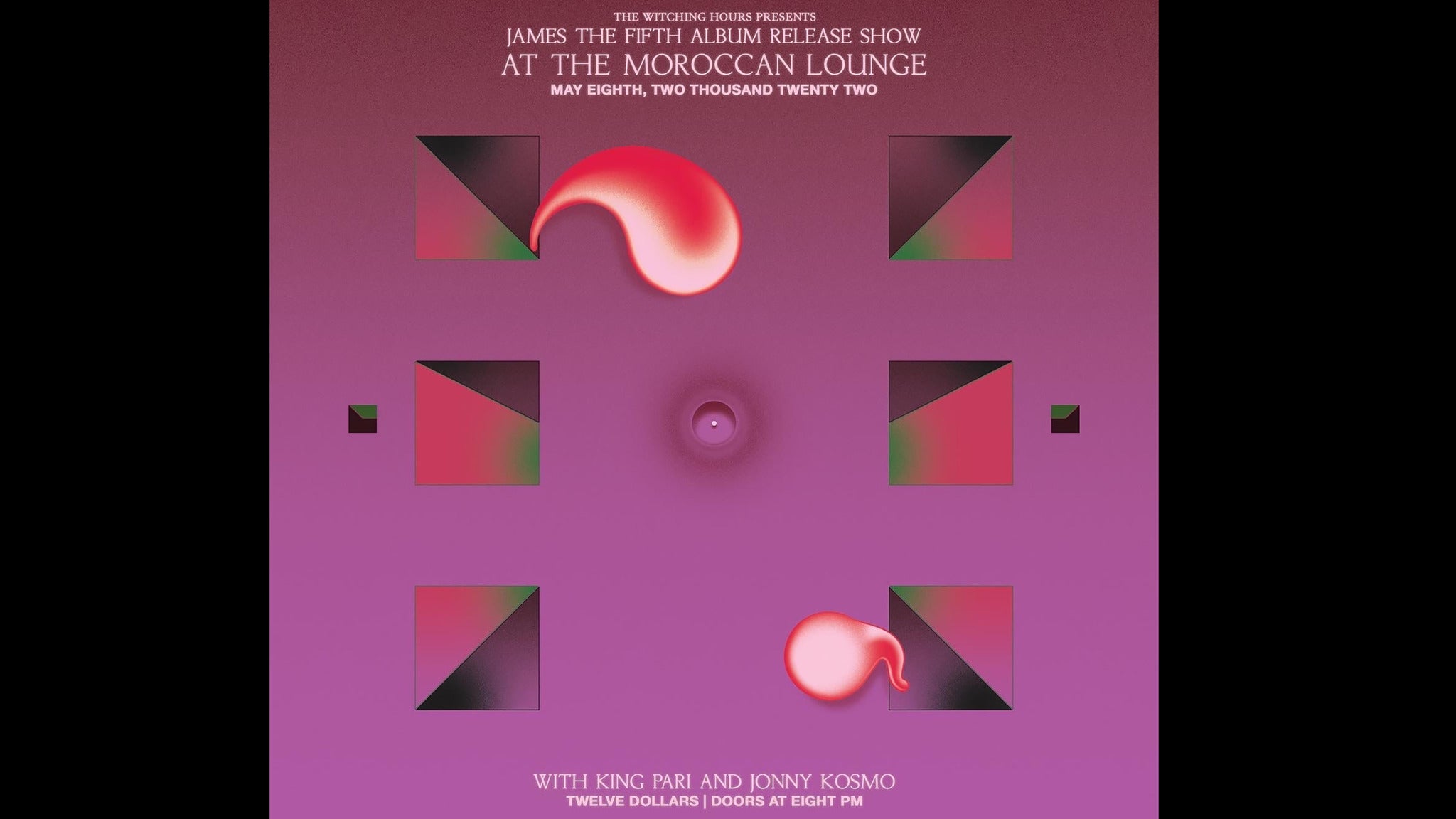 Main image for event titled James the Fifth (Album Release)