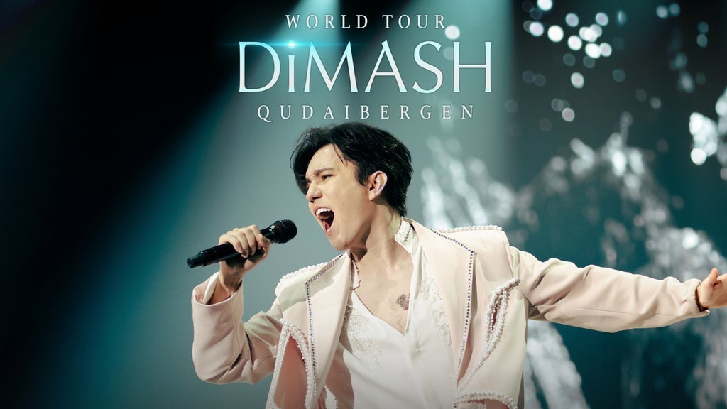 Imagen de Dimash Qudaibergen, proporcionada por Ticketmaster