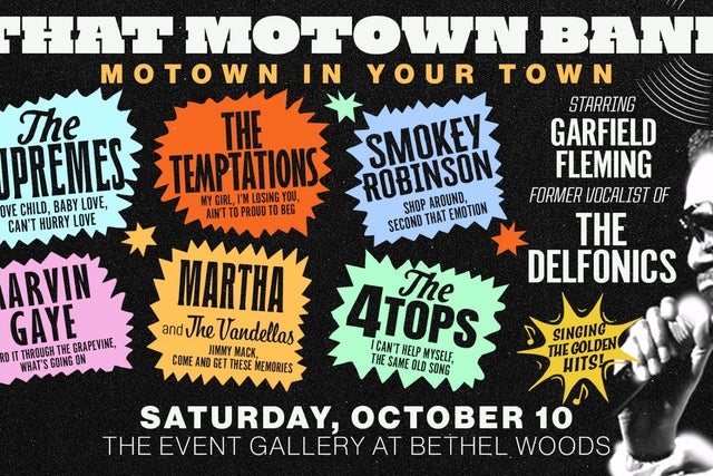 Official presale code That Motown Band