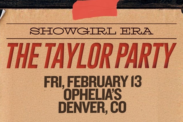 The Taylor Party: Taylor Swift Night