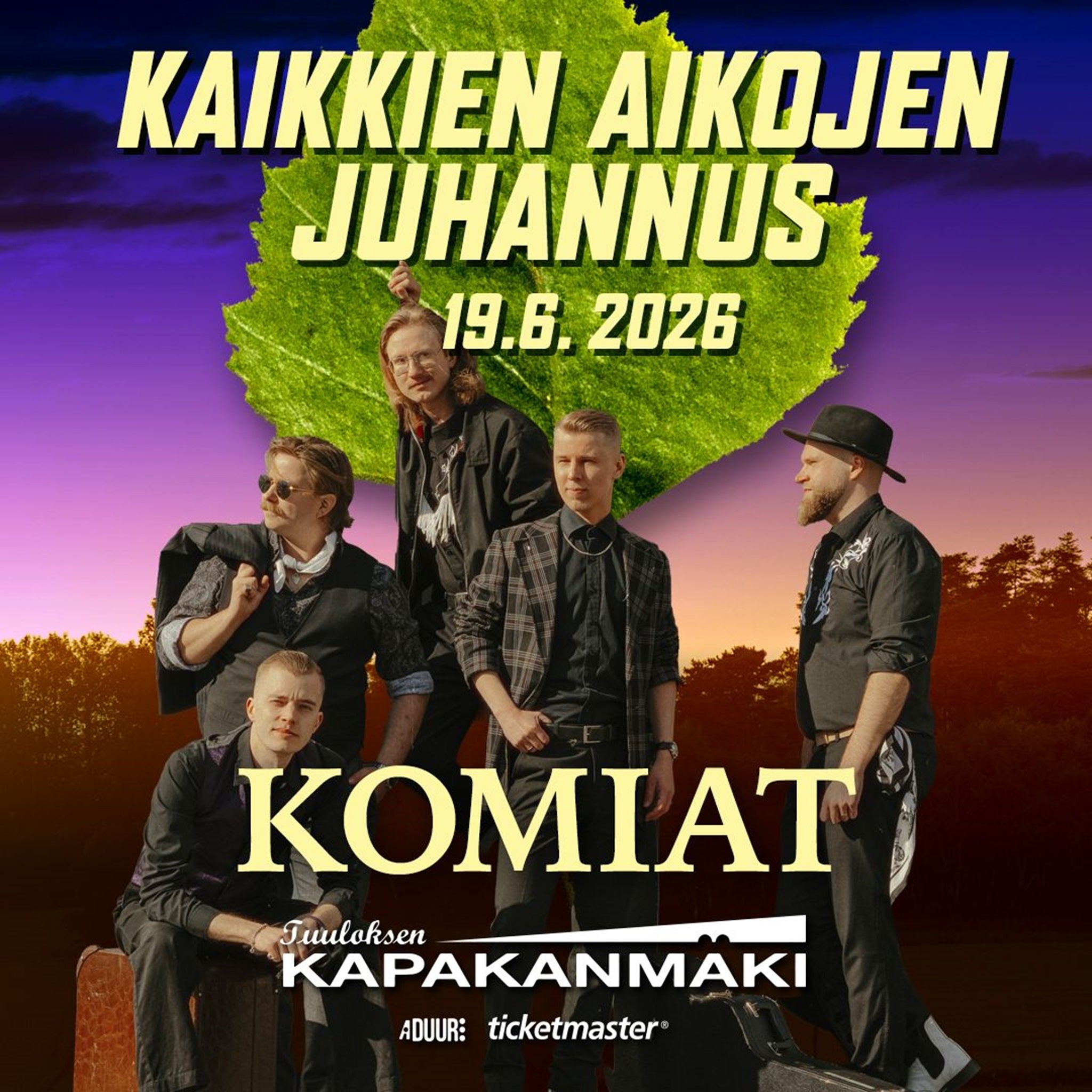 KAIKKIEN AIKOJEN JUHANNUS 2026: Perjantai