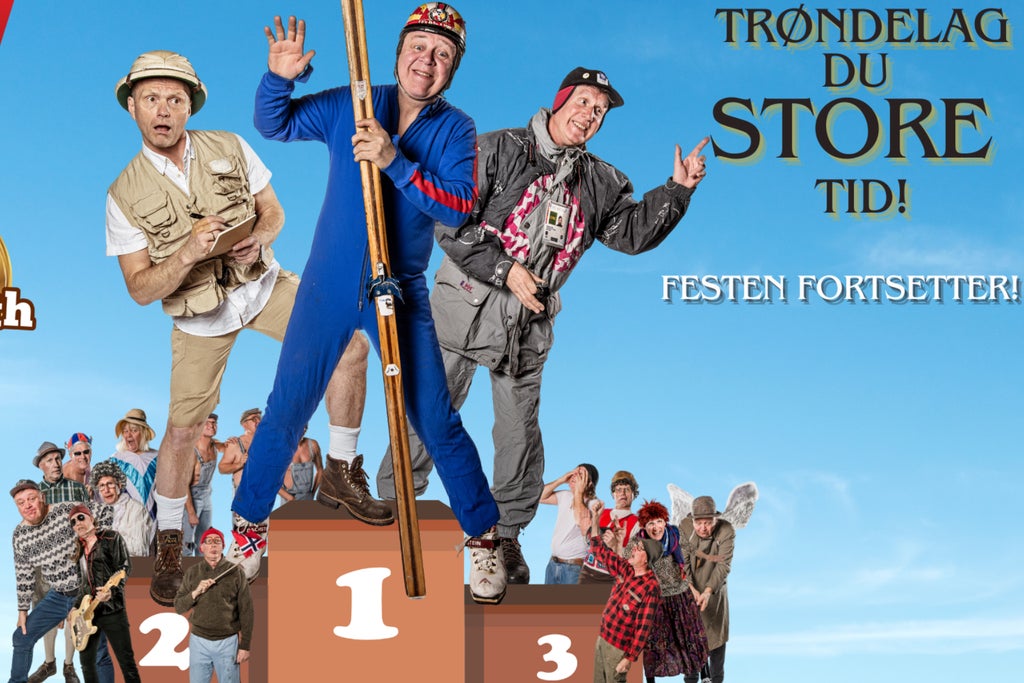 Kveli Rånes Bremseth Show - Trøndelag du STORE tid show poster