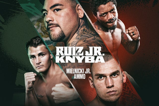 Presales to matchroom boxing presents andy ruiz jr. vs damian knyba: members use these when buying pre-sale tickets