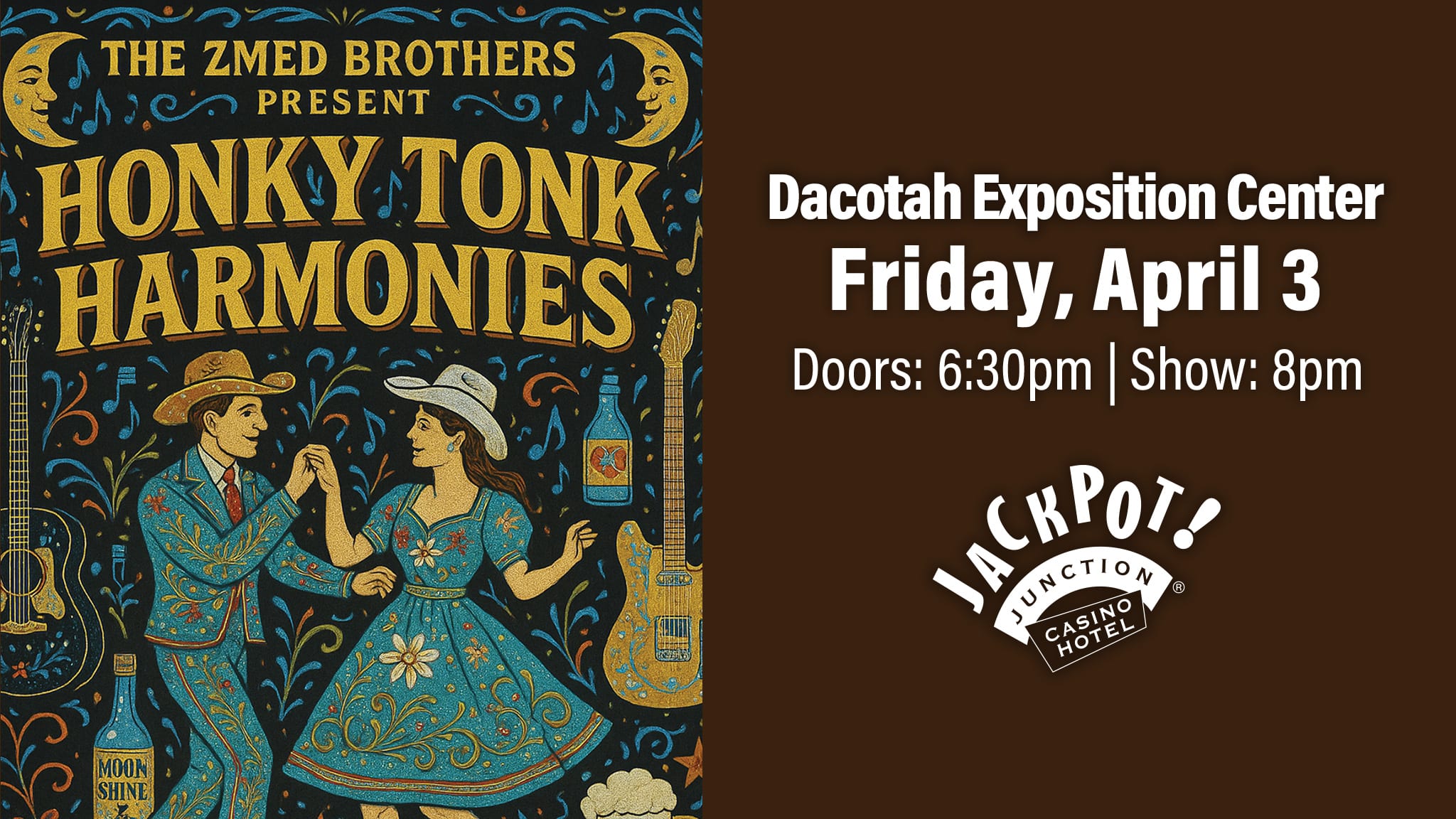 Image of The Zmed Brothers Honky Tonk Harmonies Image of The Zmed Brothers Honky Tonk Harmonies