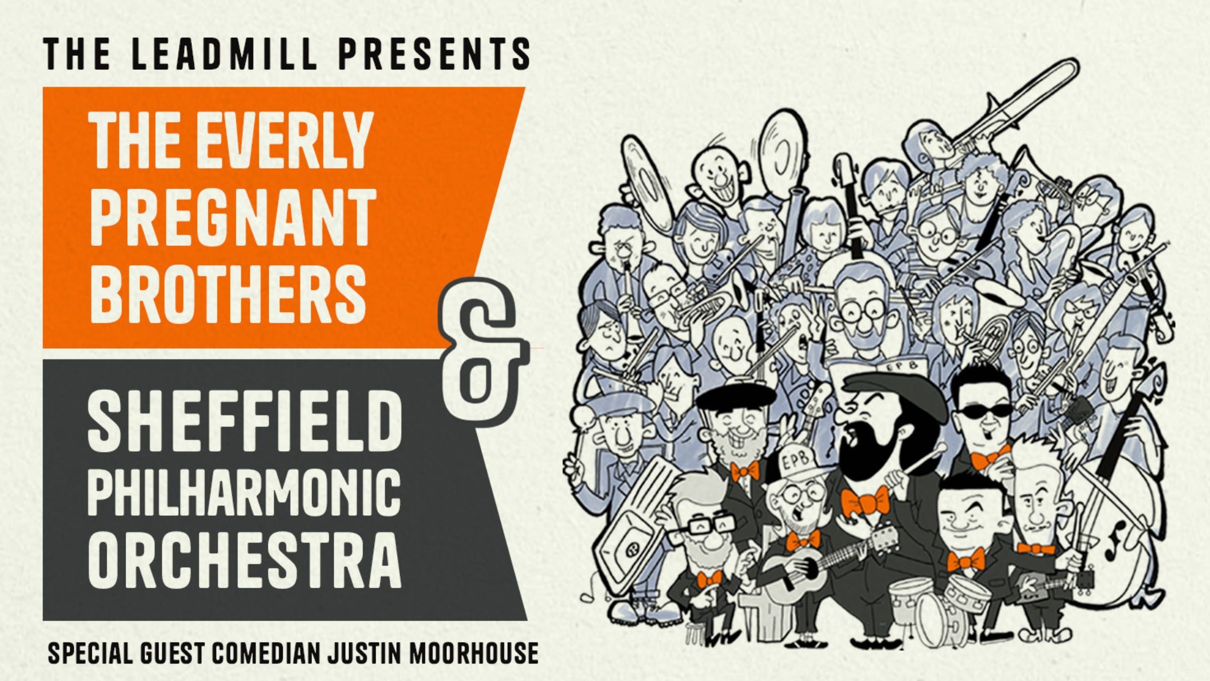 The Everly Pregnant Brothers & Sheffield Philharmonic Orchestra — CITY HALL