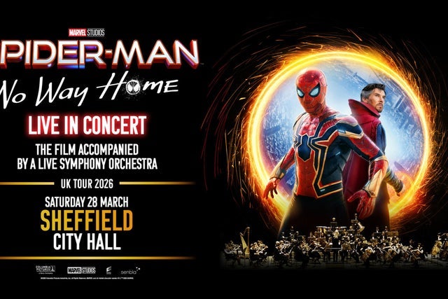 Spider-Man: No Way Home in Concert - Film with Live Orchestra in Sheffield: pre-sale passwords Spider-Man: No Way Home in Concert - Film with Live Orchestra in Sheffield promotional photo for Venue presale tickets offer