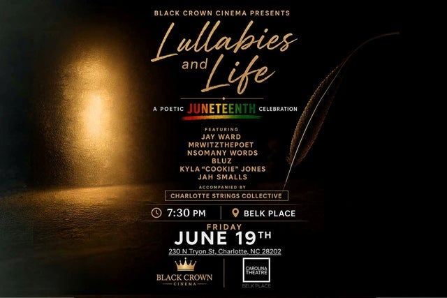 Presales to lullabies &amp; life: a poetic juneteenth celebration: members use these when buying pre-sale tickets