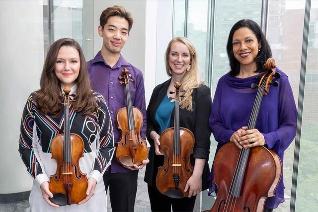 Presales to juilliard string quartet: members use these when buying pre-sale tickets
