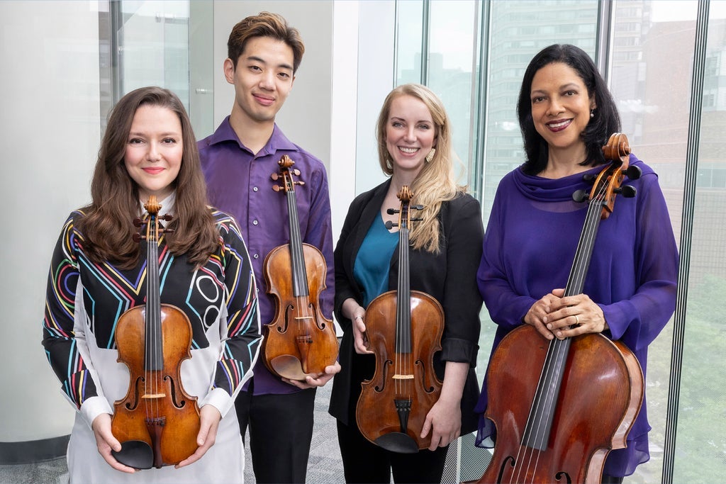 Juilliard String Quartet show poster