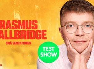 RASMUS WALLBRIDGE Små Sensationer – TESTSHOW