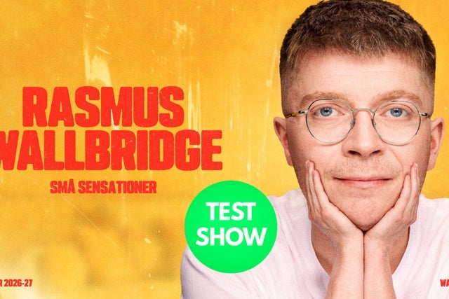 RASMUS WALLBRIDGE Små Sensationer – TESTSHOW