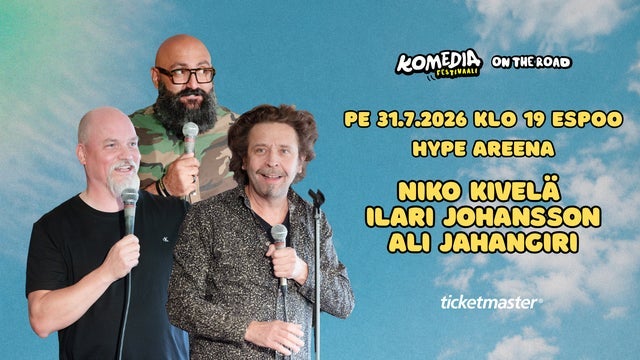 Komediafestivaali On The Road -kesäkiertue