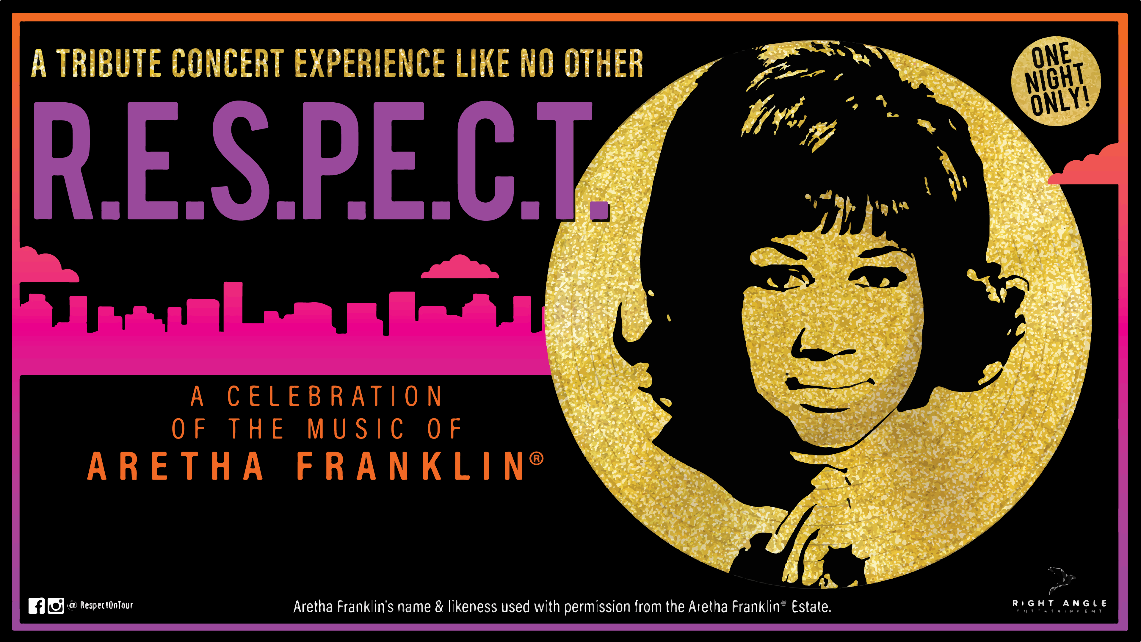 RESPECT – The Aretha Franklin Story at Emens Auditorium – Muncie, IN