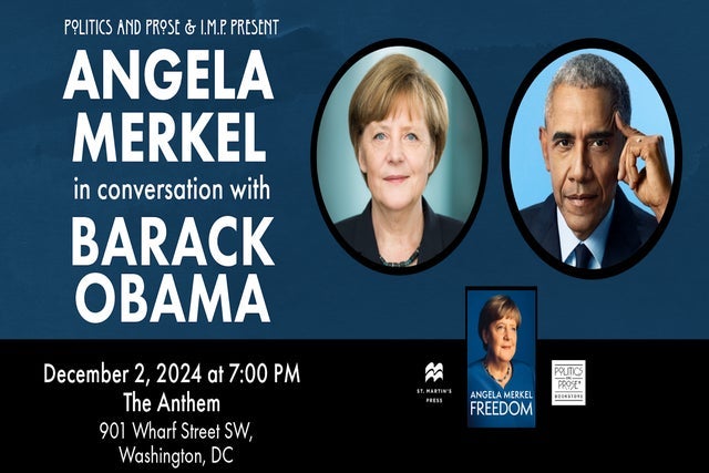 Angela Merkel in Conversation with Barack Obama