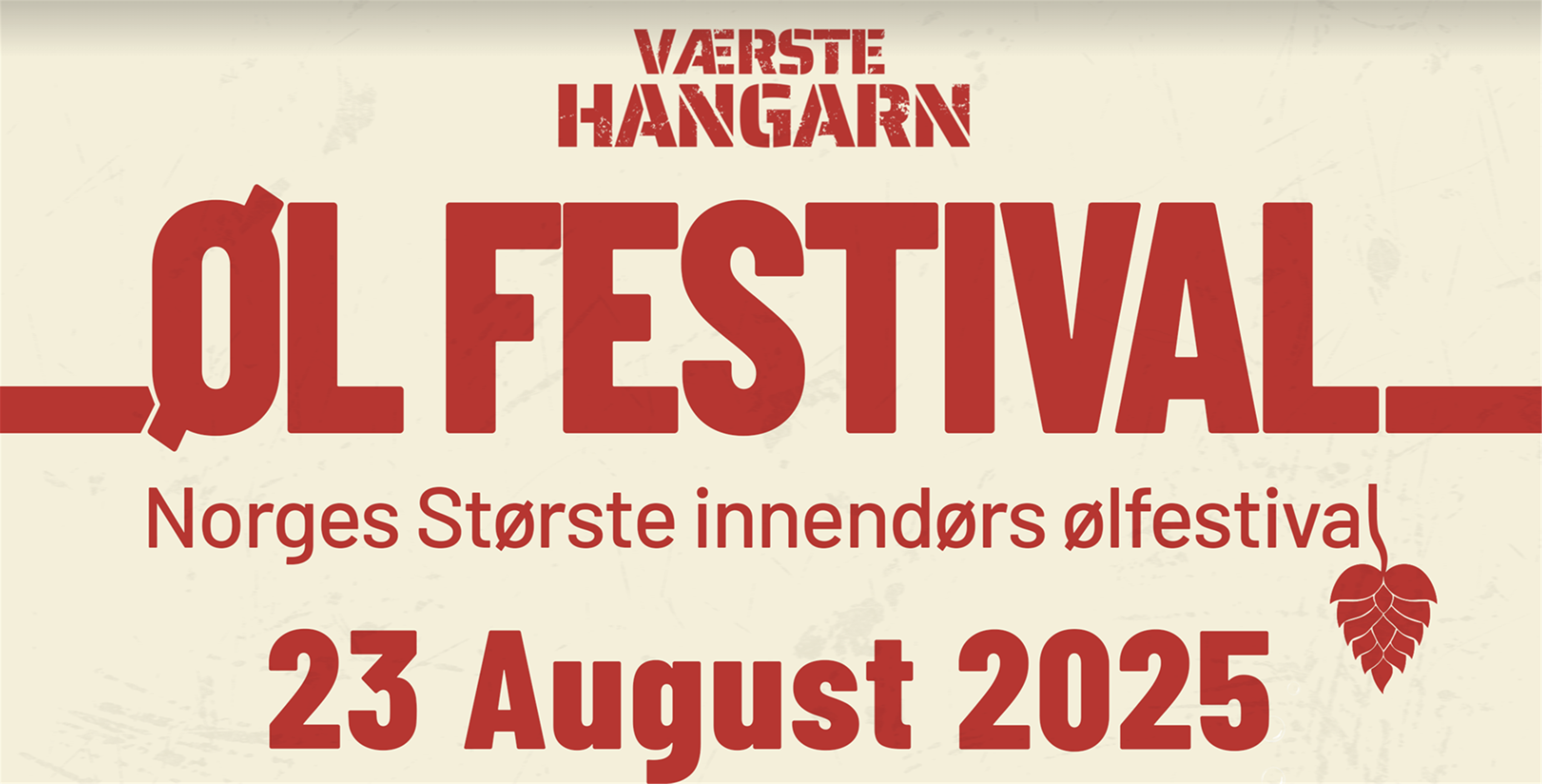 Ølfestival i Hangarn - AVLYST!