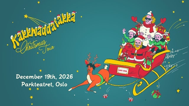 Kakkmaddafakka - Christmas Tour