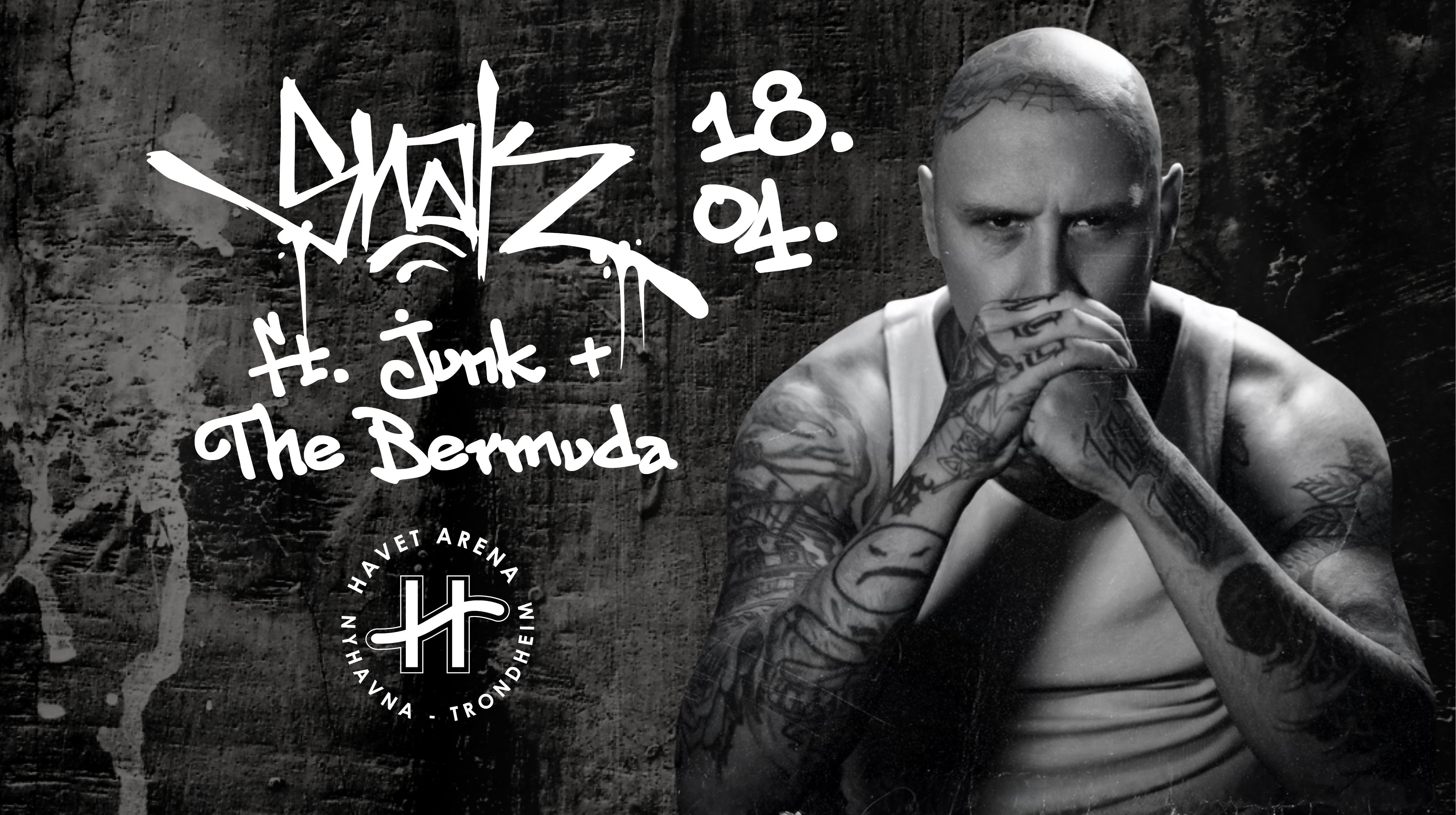 Snak the ripper + special guest  JUNK (CA) + The Bermuda (USA)