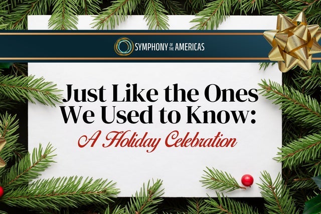 Presale codes for symphony of the americas: a holiday celebration: members use these when buying pre-sale tickets