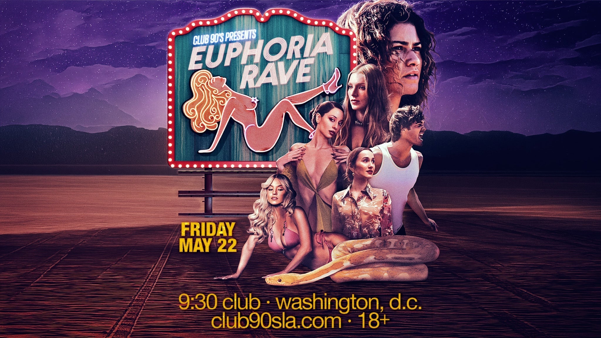 EUPHORIA NIGHT at 9:30 CLUB