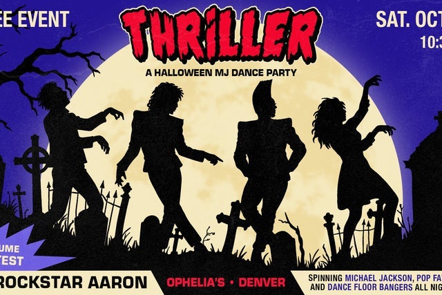 Thriller Night with DJ Rockstar Aaron *FREE SHOW!*