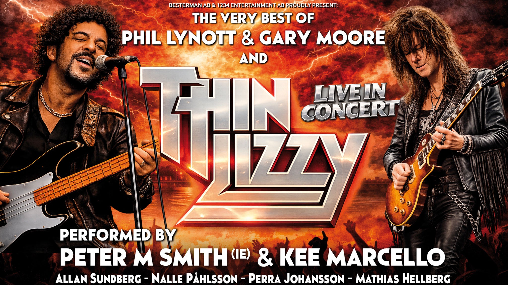 THE VERY BEST OF THIN LIZZY, PHIL LYNOTT AND GARY MOORE
