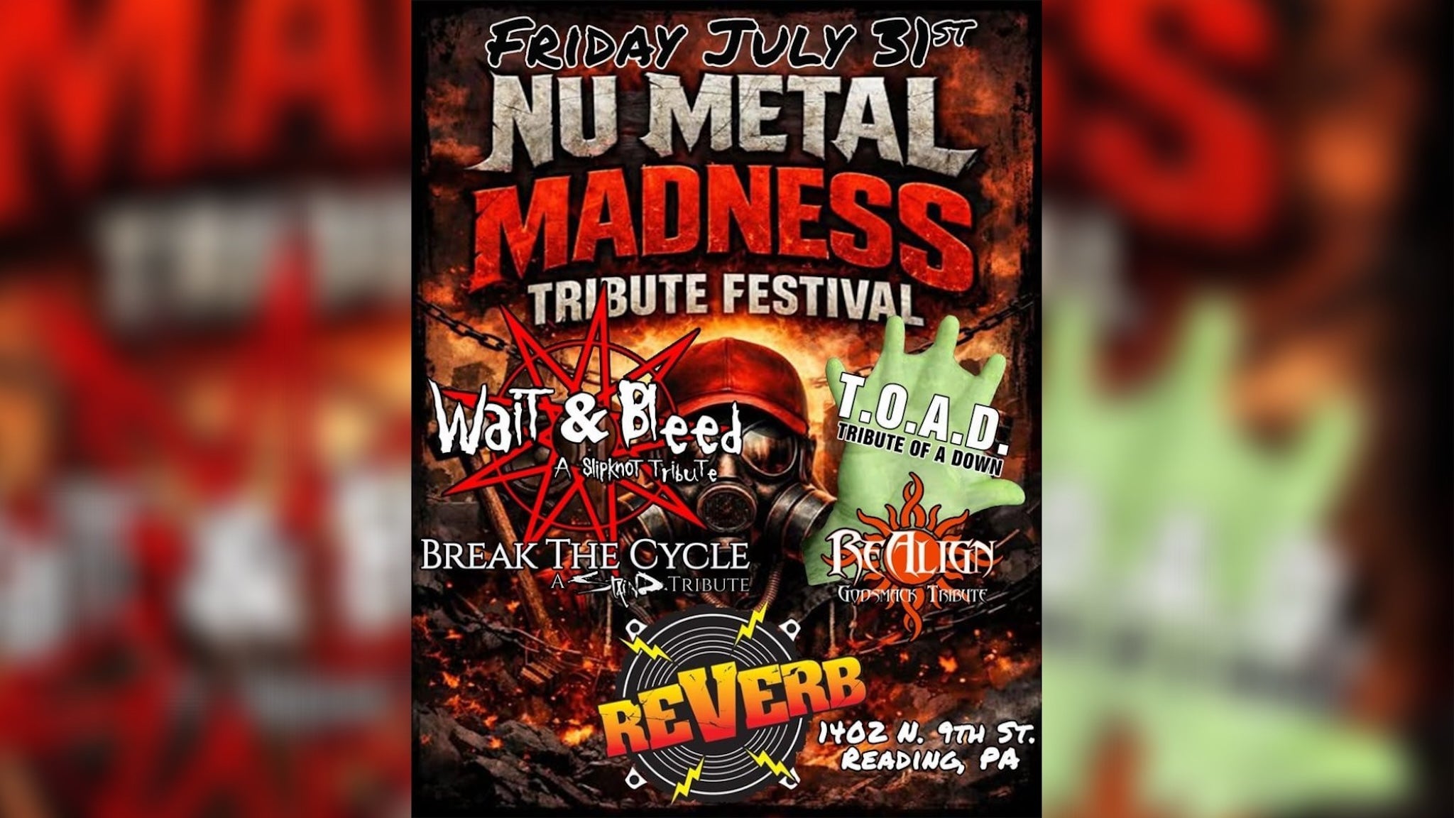 Nu Metal Madness Tribute Festival