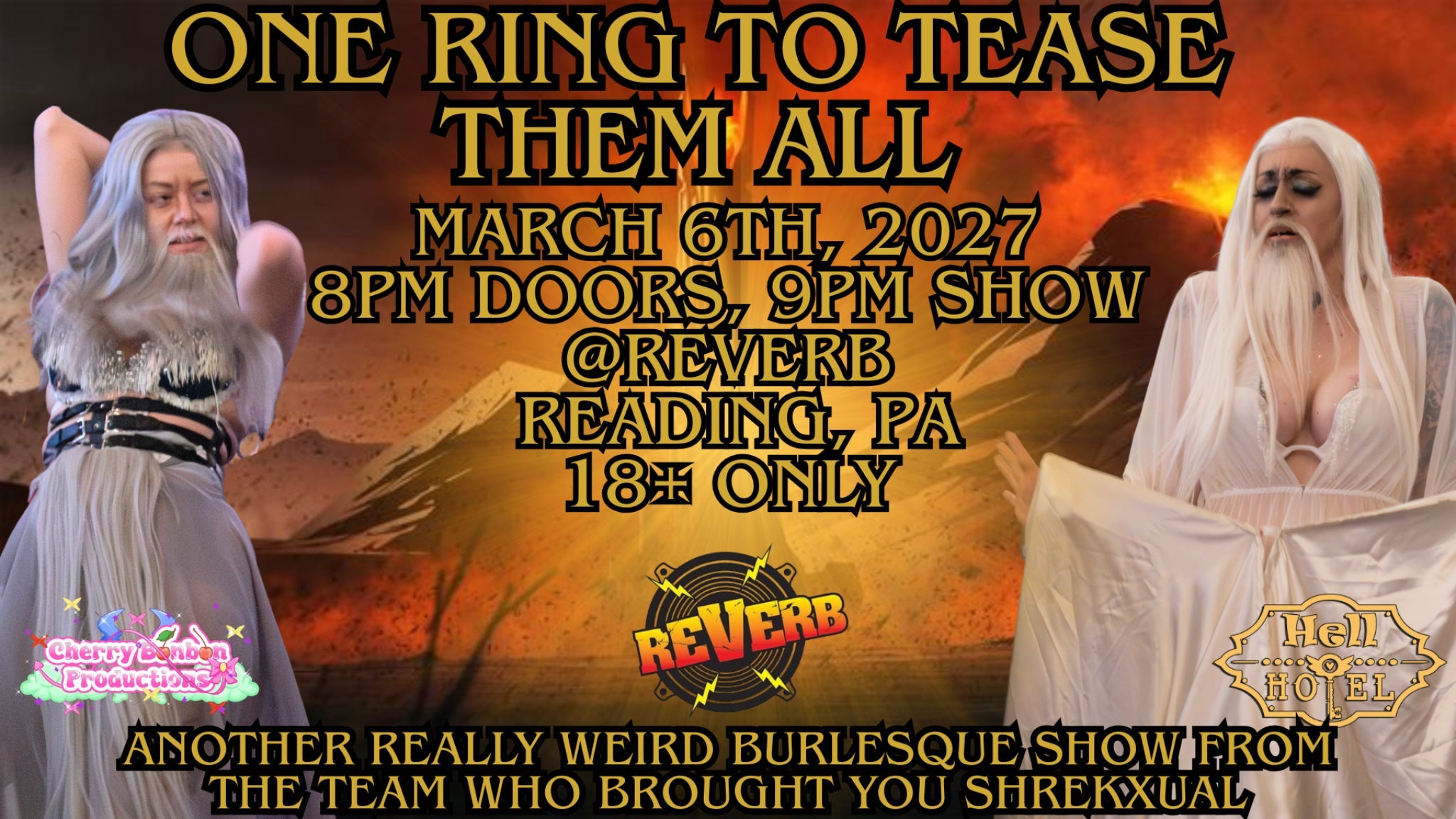 One Ring To Tease Them All: A Lord Of The Rings Burlesque Parody