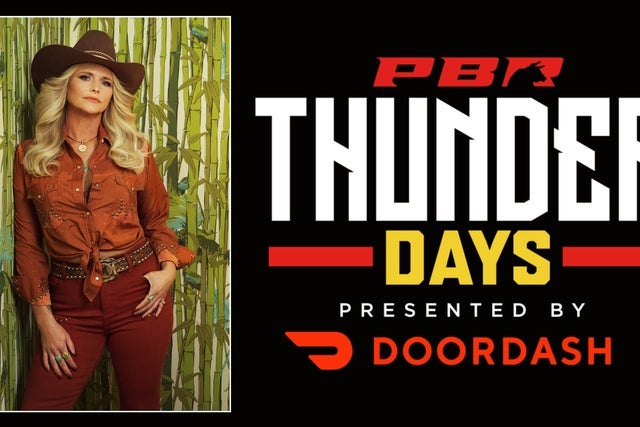Presales to pbr thunder days presented by doordash sat w miranda lambert: members use these when buying pre-sale tickets