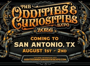Oddities & Curiosities Expo:Ratalope Coffin Taxidermy 1:30 PM-3:30 PM