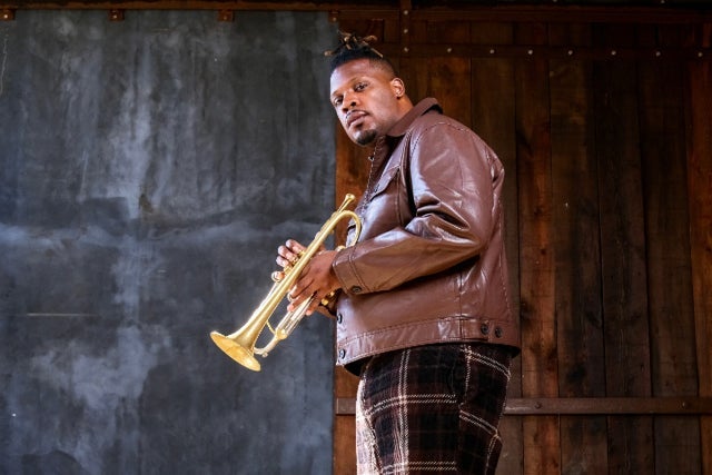 Keyon Harrold in London promotional photo for Venue presale tickets offer