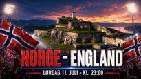 Fotballfest Fredriksten festning | Norge vs England