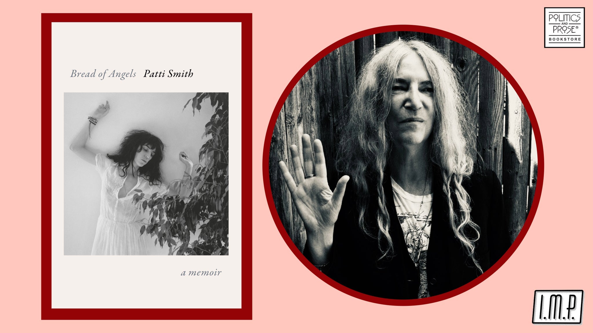 Book Talk with Patti Smith: Bread of Angels