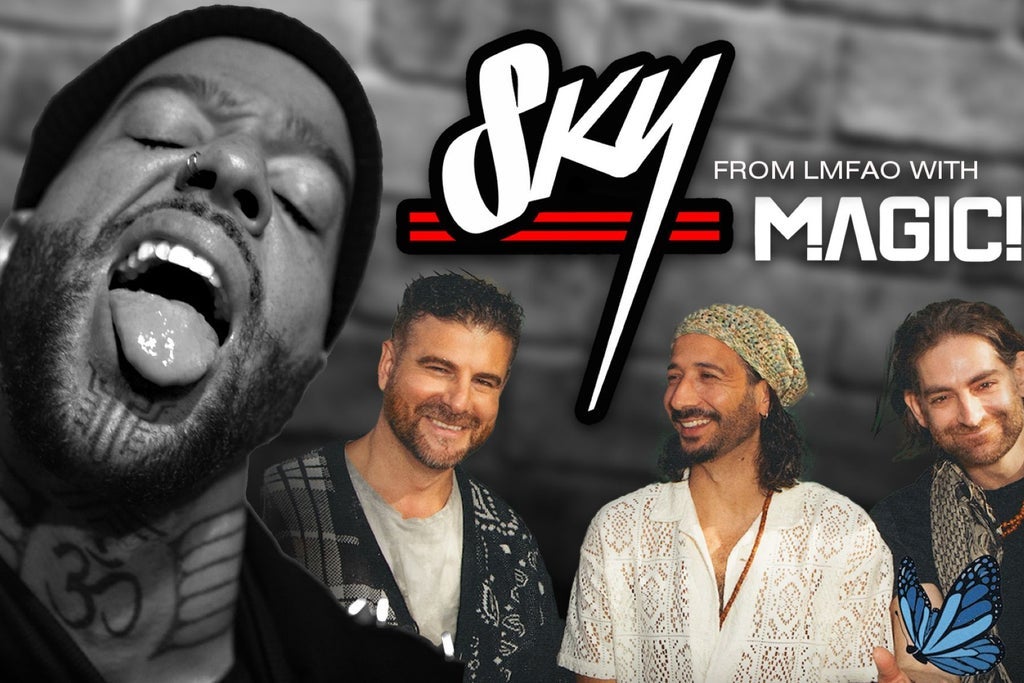 Sky of LMFAO with Magic! concert image