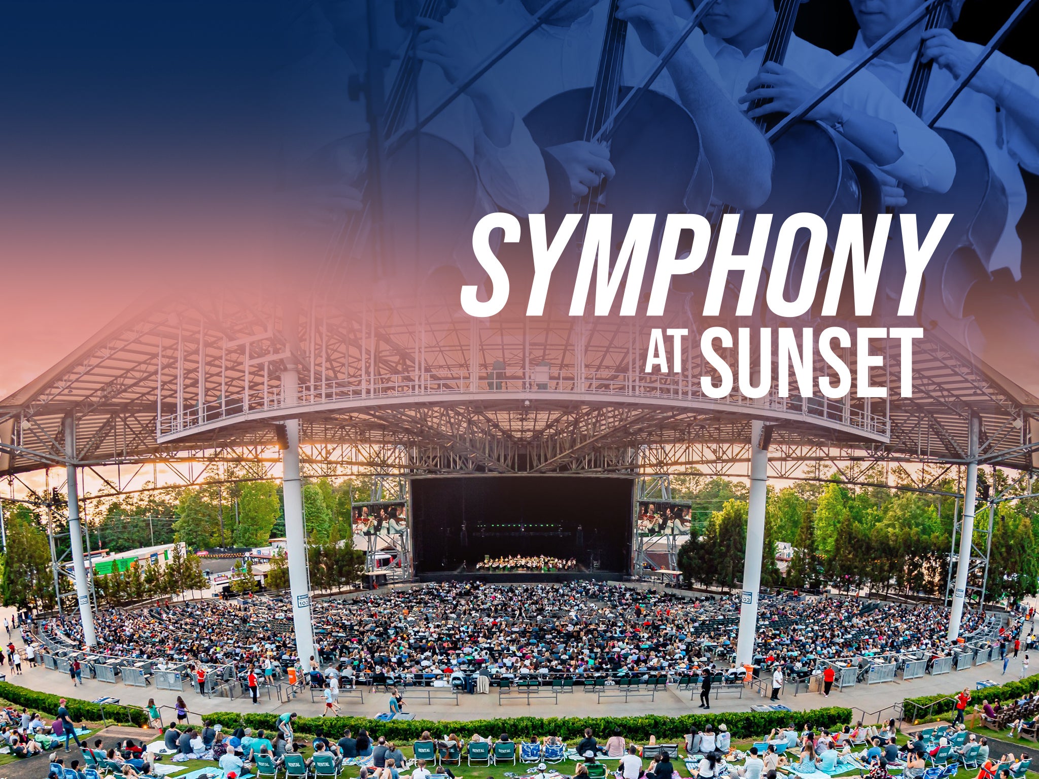 Symphony at Sunset with The Atlanta Symphony Orchestra at Ameris Bank Amphitheatre (Formerly Verizon Amphitheatre), alpharetta