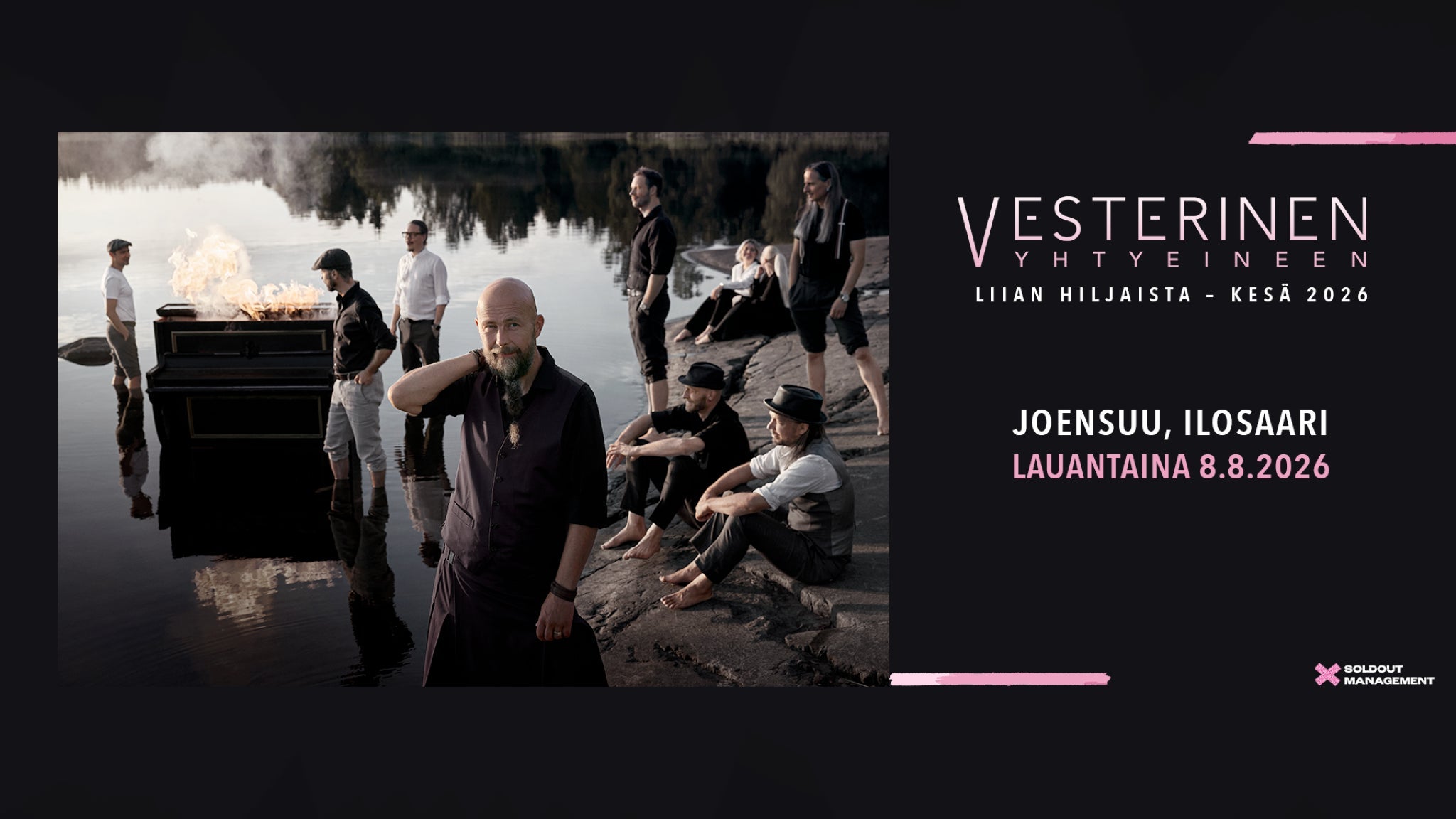 Vesterinen Yhtyeineen concerts and tour dates | GlobalGigMap