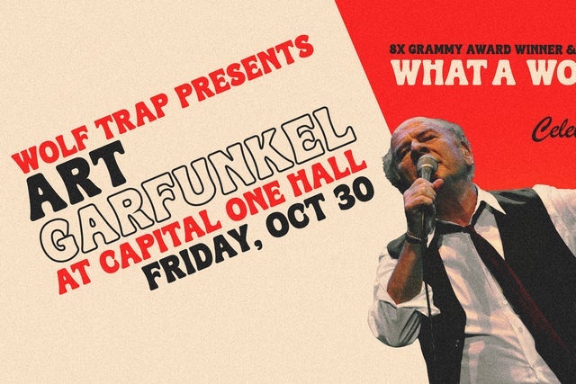 Art Garfunkel - What a Wonderful World Celebration Concerts in Tysons promotional photo for Venue presale tickets offer