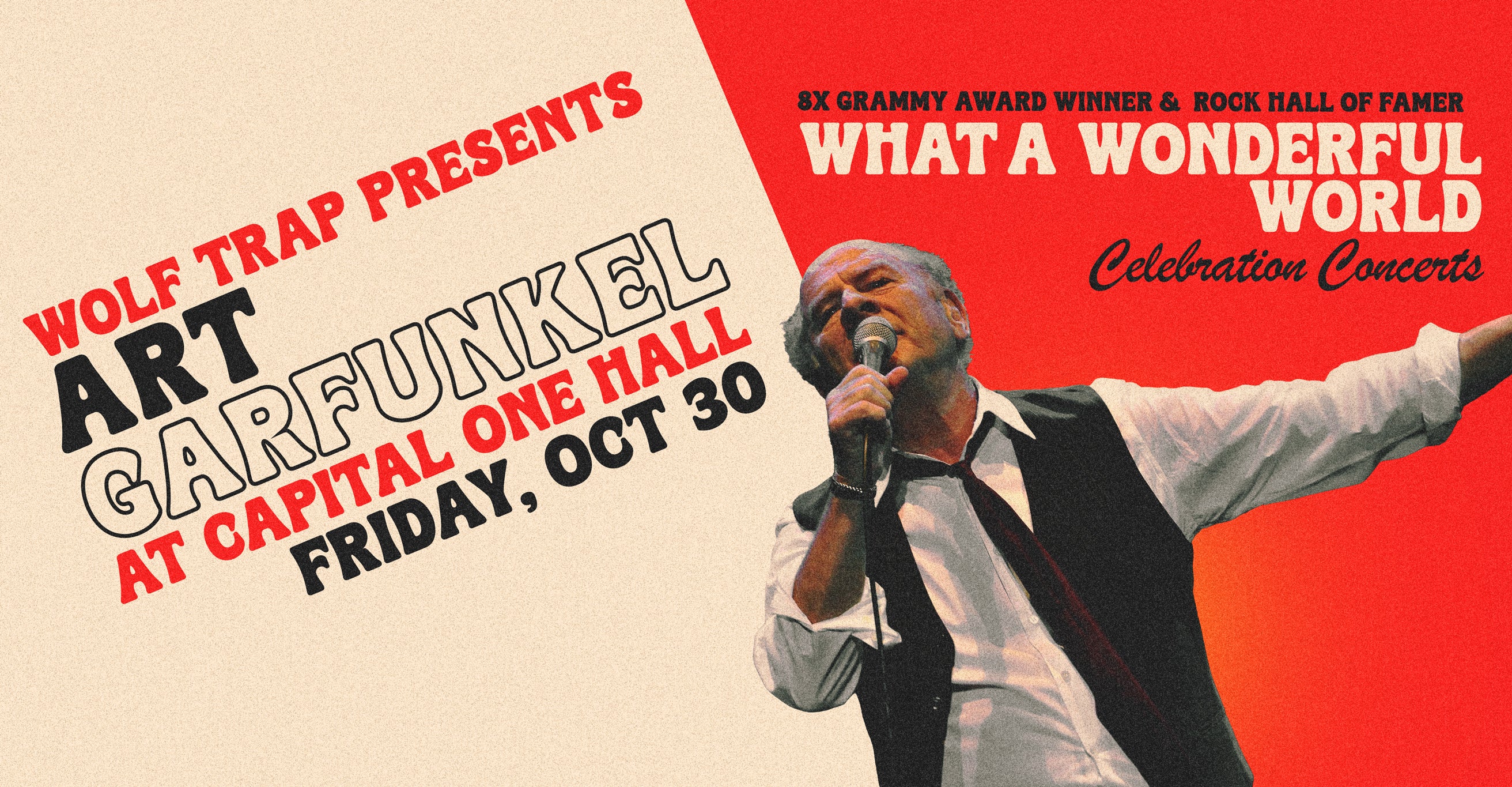 Art Garfunkel - What a Wonderful World Celebration Concerts at Capital One Hall