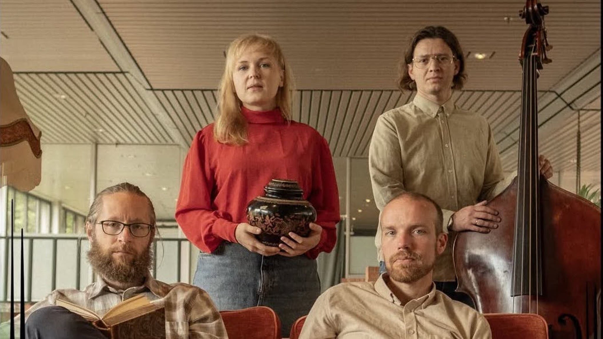 Jazz på Vannvogna med Open String Quartet med Siril Malmedal Hauge