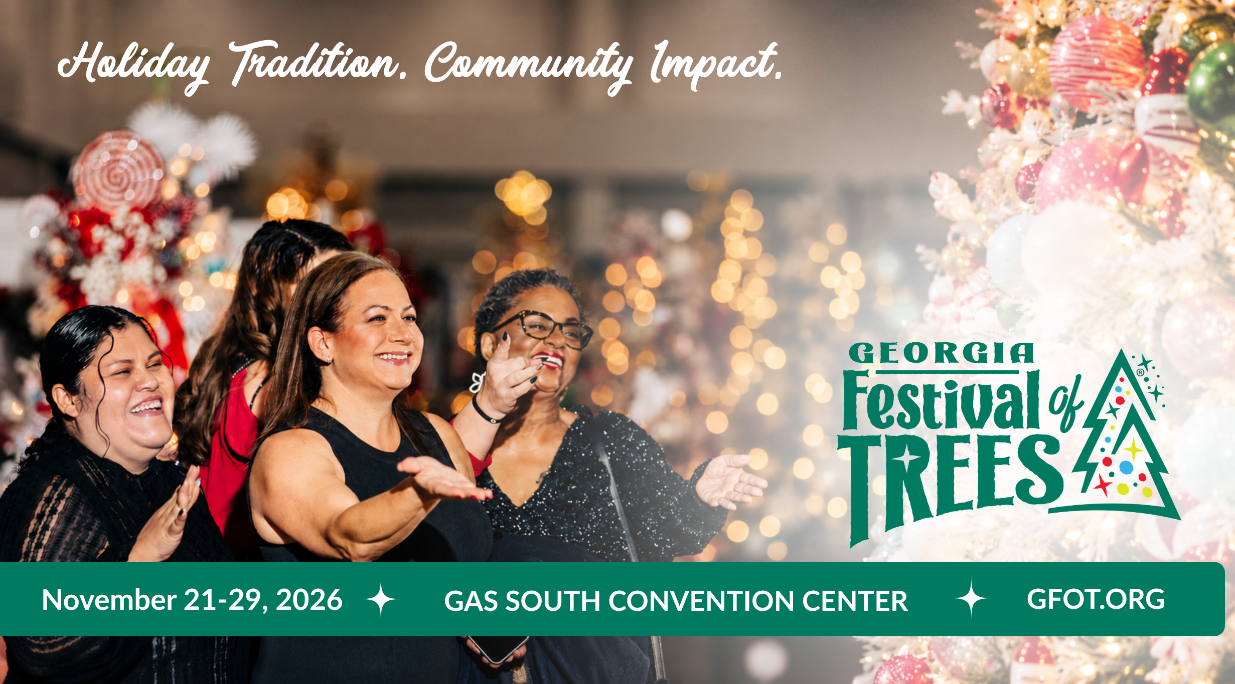 Georgia Festival of Trees at Gas South Convention Center