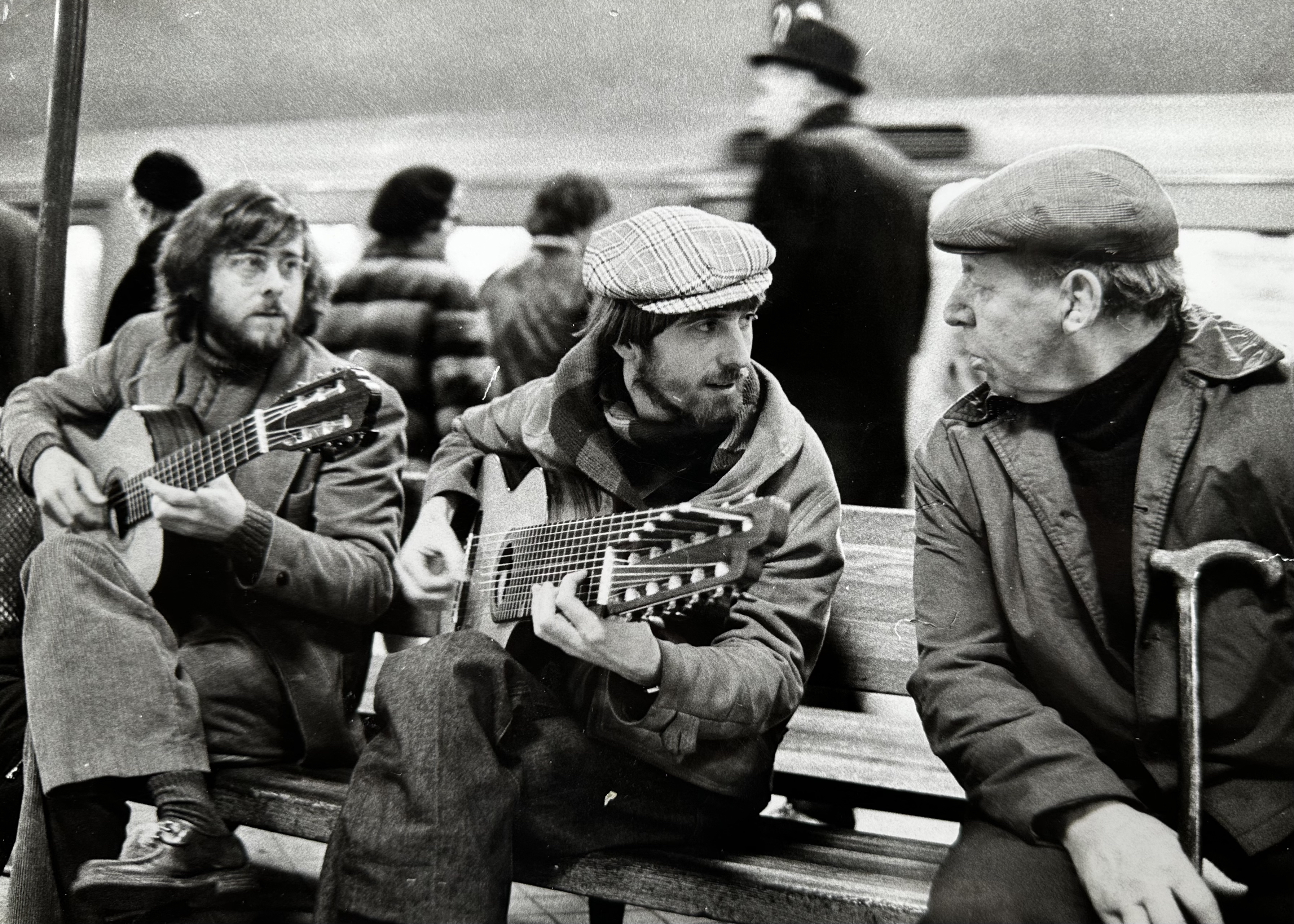 Musik från ett öppet fönster in Sweden