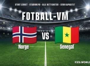 Bilde for arrangement Fotball-VM på Sentrum Scene: Norge - Senegal