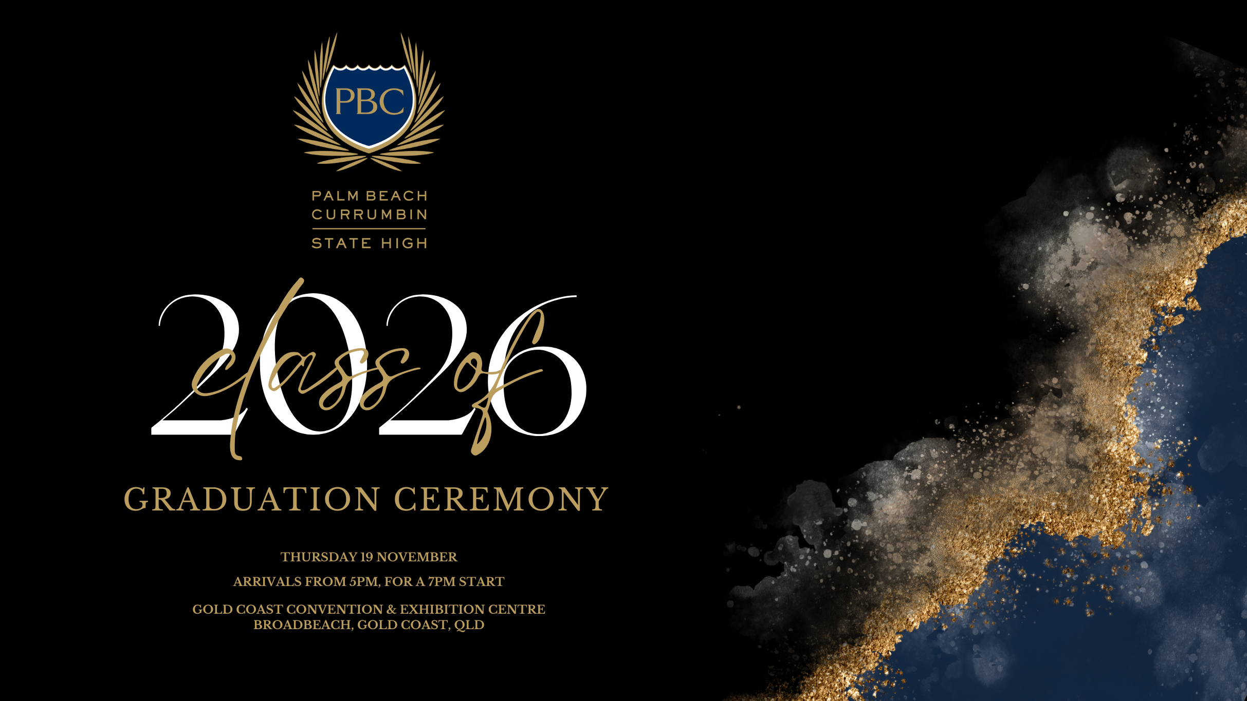 Palm Beach Currumbin State High School Year 12 Graduation 2026