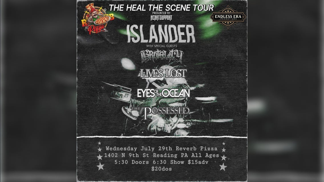 Islander with Brotality, Lives Lost, Eyes Of The Ocean & Possessed