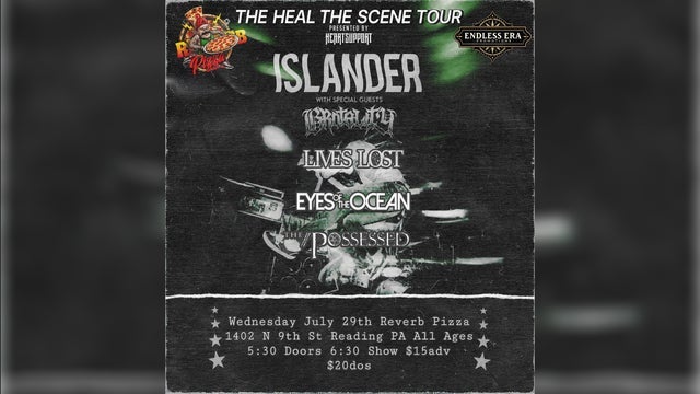 Islander with Brotality, Lives Lost, Eyes Of The Ocean & Possessed