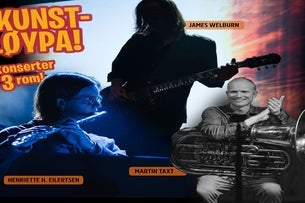 Kunstløypa-3 konserter i 3 rom