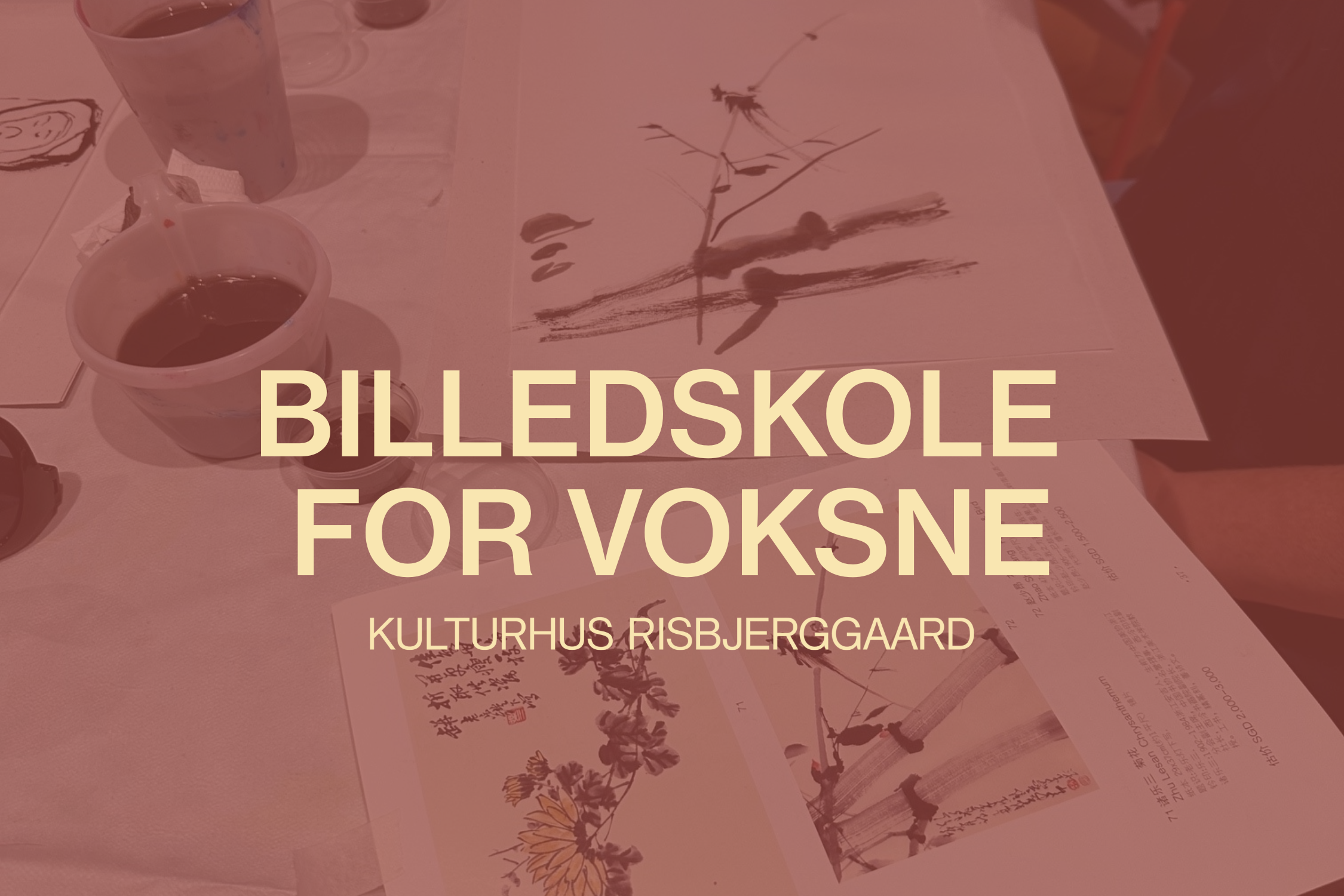 Billedskole for voksne – Anna Syberg og blomstermaleri concert image