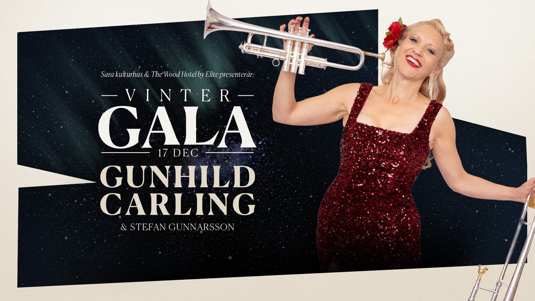 Vintergala with Gunhild Carling — Música en Skellefteå